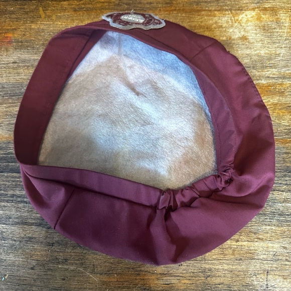 Antique Vintage Salvation Army Burgundy Girl Guard Hat - Picture 5 of 8